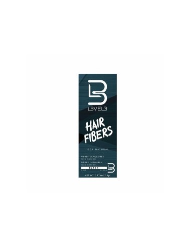 L3VEL3 Hair Fibers Black 27.5 g - Fibre Capillari Infoltenti