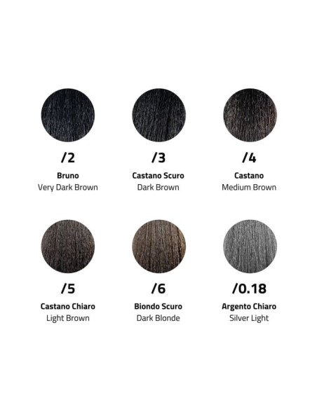 Lisap Dandy Hair Color for men crema colorante per capelli senza ammoniaca 3 castano scuro 60 ml