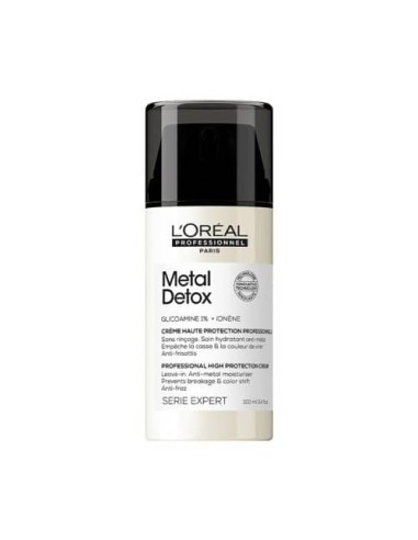L'Oréal Professionnel Serie expert metal detox leave-in crema protettiva anti-metallo e anti-uv 100 ml