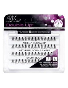 Ardell Double Up Ciglia finte a ciuffetti senza nodo short black conf. 56 pz