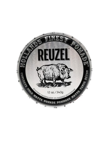 Reuzel Concrete Hold Matte Pomade opaca extra forte 340 g
