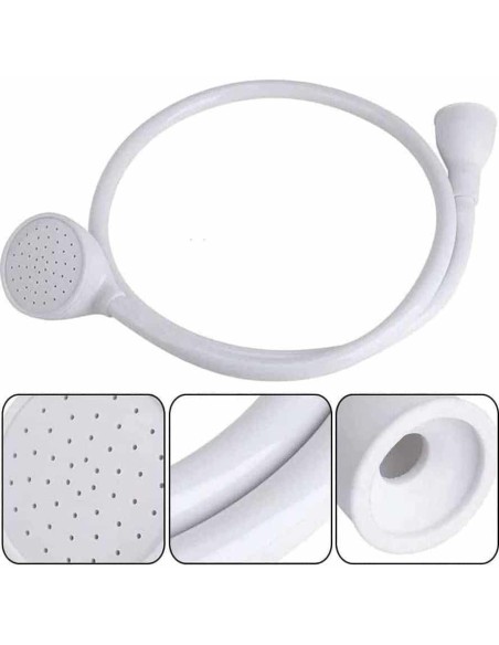 Melcap Doccetta universale in plastica bianca 140 cm