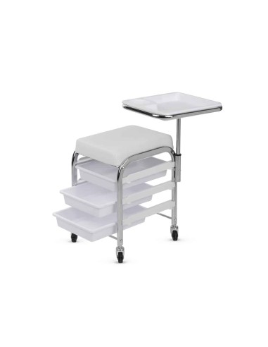 Labor Pro Carrello manicure bianco