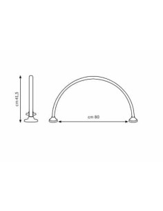 Xanitalia Pro Arco Led Lampada Professionale da tavolo bianca 6000 K 2