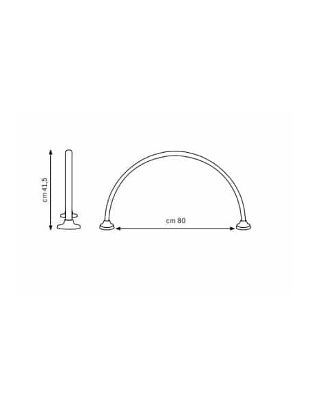 Xanitalia Pro Arco Led Lampada Professionale da tavolo bianca 6000 K