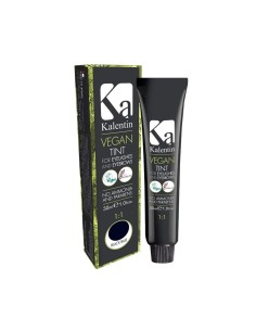 Kalentin Tinta vegana per ciglia e sopracciglia nero blu 30 ml