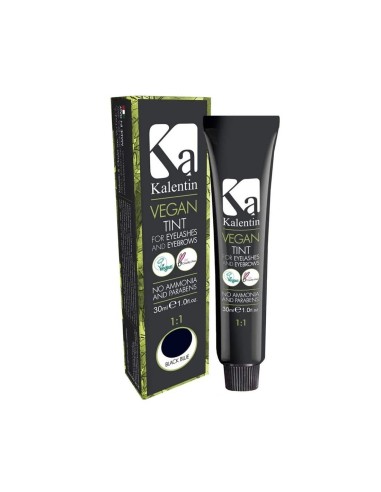 Kalentin Tinta vegana per ciglia e sopracciglia nero blu 30 ml