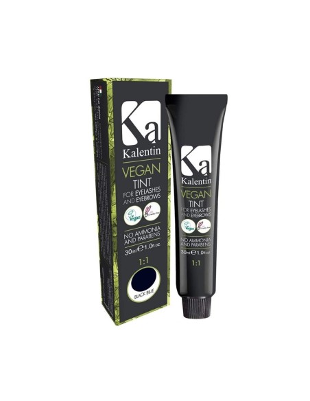Kalentin Tinta vegana per ciglia e sopracciglia nero blu 30 ml