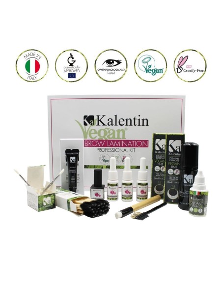 Kalentin Kit king laminazione-tinta sopracciglia (30 applicazioni)