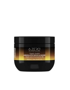 6.ZERO Take Over Absolute Rich & shine maschera capelli secchi e opachi 500 ml