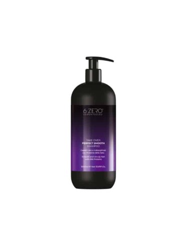 6.ZERO Take Over Perect Smooth shampoo capelli lisci e indisciplinati 1000 ml