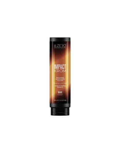 6.ZERO Impact Krom Maschera ravviva colore 200 ml rame