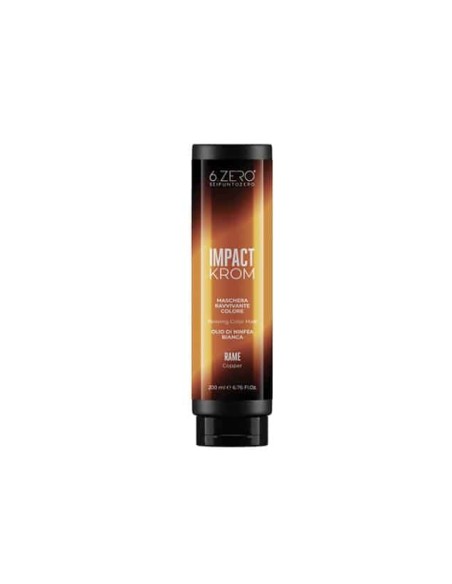 6.ZERO Impact Krom Maschera ravviva colore 200 ml rame