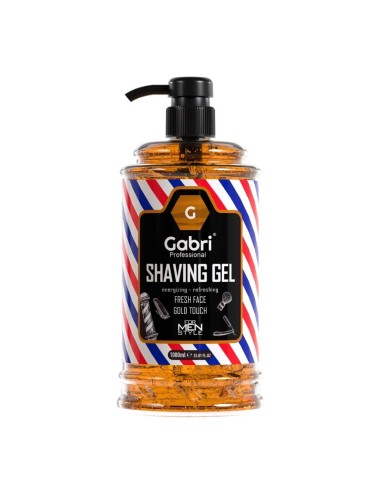 Gabri Professional Shaving Gel fresh face gold touch 1000 ml
