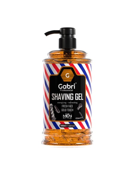 Gabri Professional Shaving Gel fresh face gold touch 1000 ml