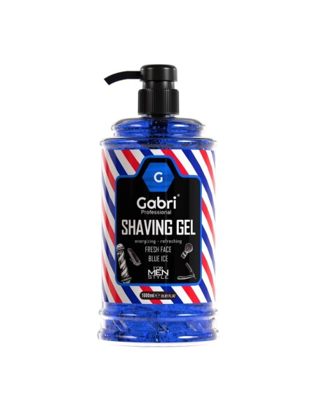 Gabri Professional Shaving Gel fresh face blu ice 1000 ml
