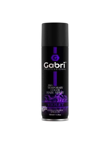 Gabri Professional Pro Tempoary Color hair spray lacca colorata spray 150 ml violet
