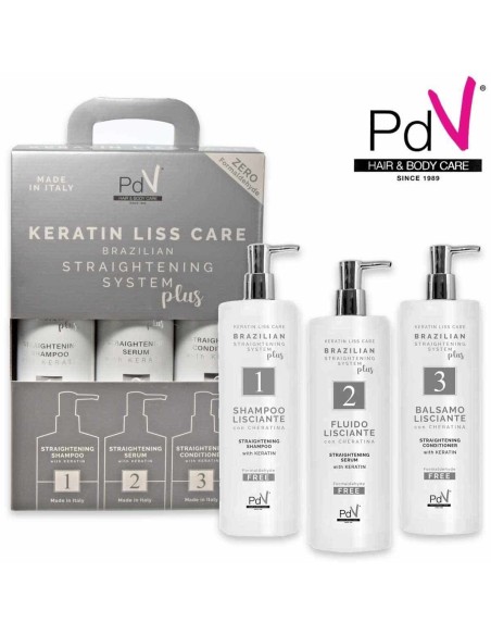 Punti di Vista Keratin Liss Care Brazilian 3 x 1000 ml