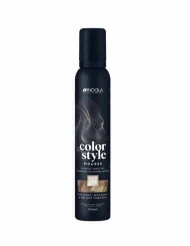 Indola Color Style Mousse 200 ml biondo beige