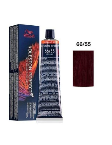Wella Koleston Perfect Me+ 66/55 Biondo Scuro Intenso Mogano Intenso Vibrant Reds 60 ml