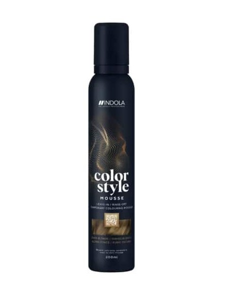 Indola Color Style Mousse 200 ml - biondo scuro