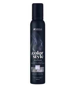 Indola Color Style Mousse 200 ml - grigio perla