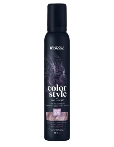 Indola Color Style Mousse 200 ml - malva mauve