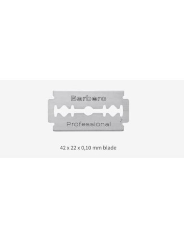 Barbero Professional Lame da barba 100 pz