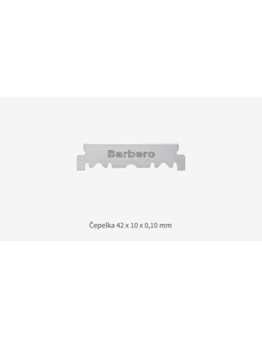 Barbero Professional Lame da barba 100 pz