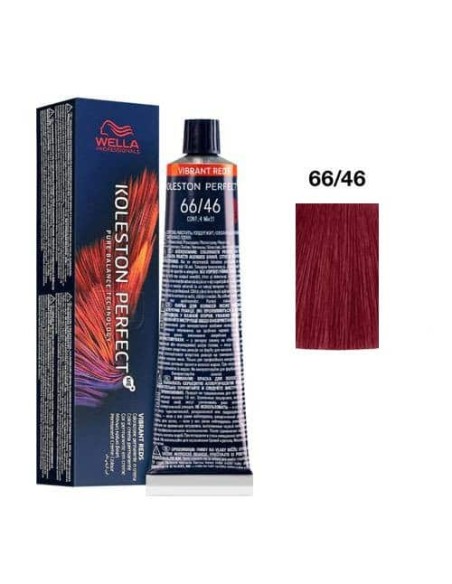 Wella Koleston Perfect Me+ 66/46 Biondo Scuro Intenso Rame Violetto Vibrant Reds 60 ml