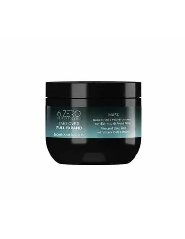 6.ZERO Take Over Full Expand maschera per capelli fini 500 ml