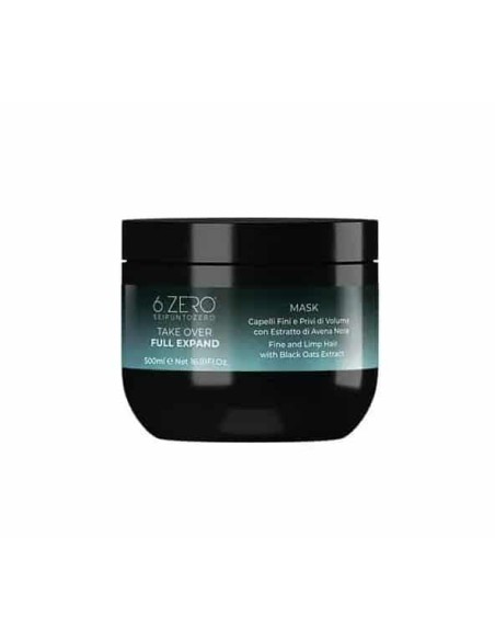 6.ZERO Take Over Full Expand maschera per capelli fini 500 ml