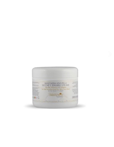Skinsystem Maschera viso pelli secche e sensibili SYN ake 250 ml