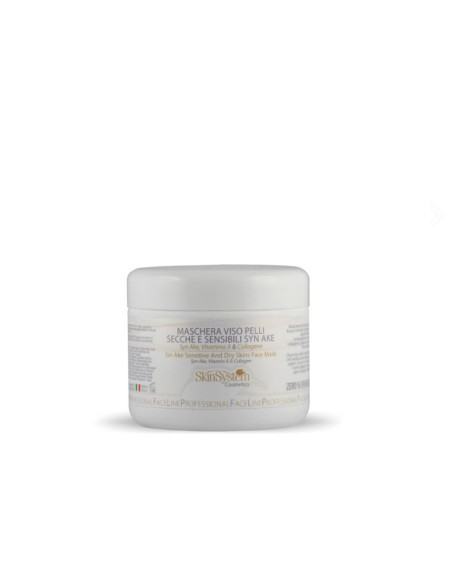 Skinsystem Maschera viso pelli secche e sensibili SYN ake 250 ml