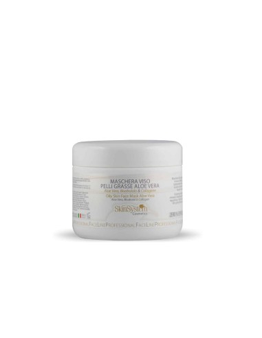 Skinsystem Maschera viso pelli grasse aloe vera 250 ml