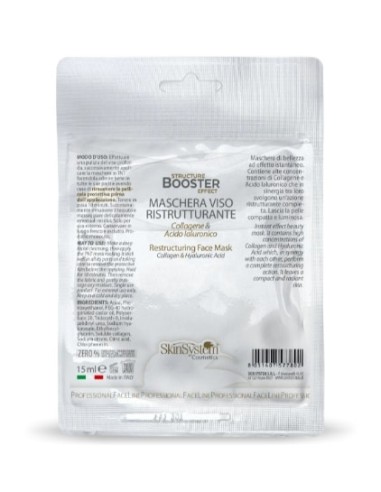 Skinsystem Booster Maschera viso ristrutturante collagene 15 ml