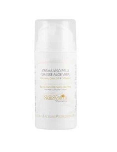 Skinsystem Crema viso pelli grasse aloe vera 100 ml