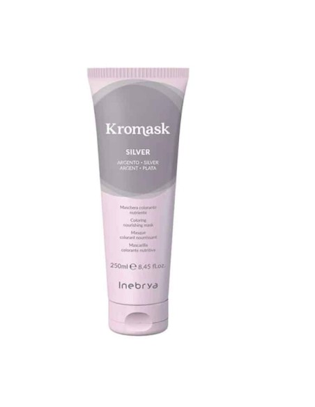 Inebrya Kromask Silver Maschera colorata nutriente argento 250 ml
