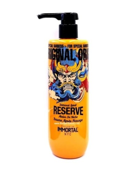 Immortal Samurai Spirit After Shave balsam - balsamo dopo barba 500 ml