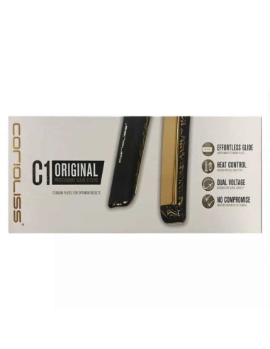 Corioliss C1 Digital Gold Paisley soft touch piastra per capelli professionale