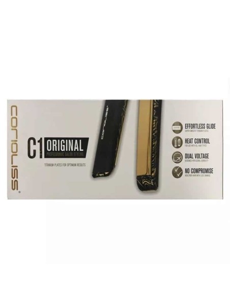 Corioliss C1 Digital Gold Paisley soft touch piastra per capelli professionale