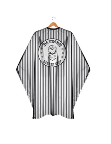 Bandido Mantella star barber cape 3 - righe