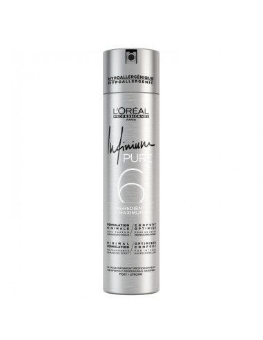 L'Oréal Professionnel Lacca infinium pure hypoallergenic soft 300 ml