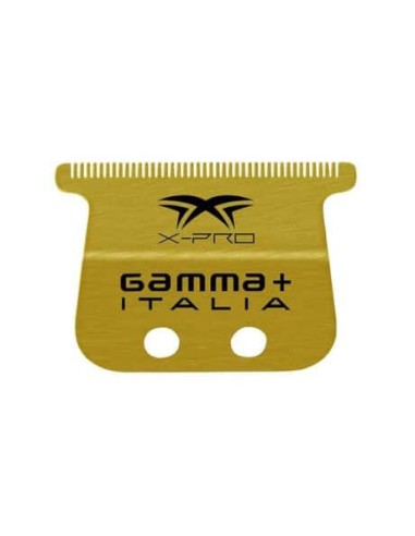 GammaPiù Lama fissa x-pro blade gold titanium lama fissa per trimmer