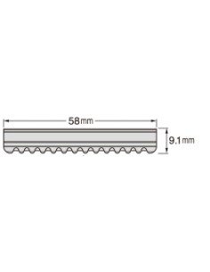 Feather Lame styling blade 10 pz 2