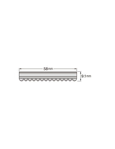 Feather Lame styling blade 10 pz