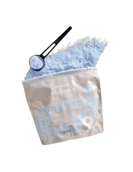 Indola Blonde Expert Lightener Polvere decolorante blu 9+ toni 450 g
