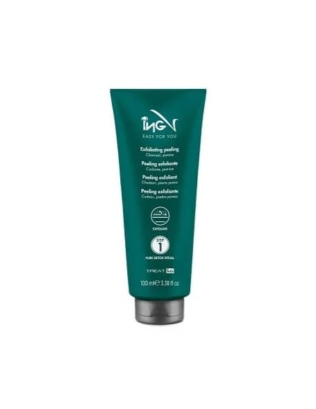 Beautynova ING Peeling Esfoliante con carbone e pomice trattamento esfoliante per la cute 100 ml