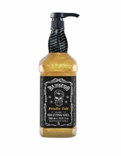 Bandido Shaving Gel metallic gold 1000 ml