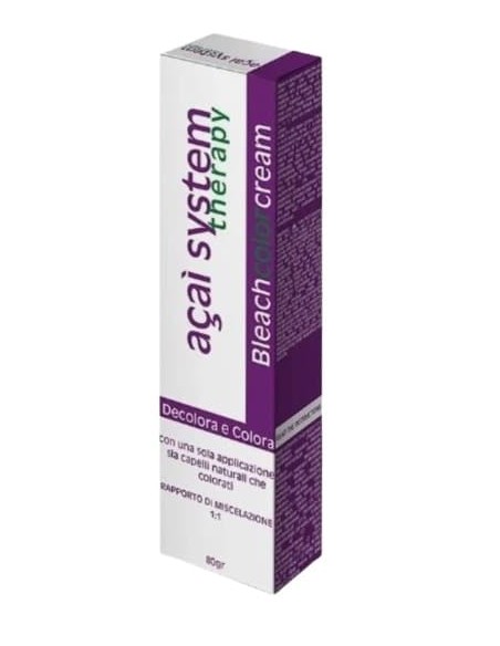 Retrò Professional Acai System Bleach Color cream decolora e colora steel 80 g